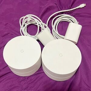 Google WiFi Dual Unit in White